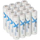 16x XCell Micro AAA Akku Ni-MH 1,2V 1150mAh