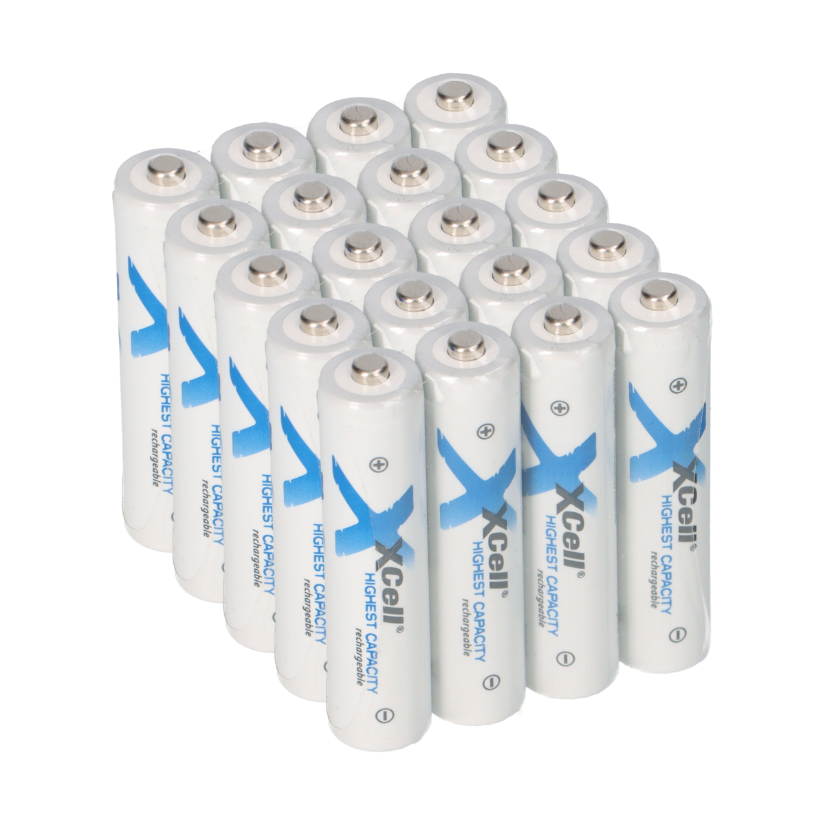 20x XCell Micro AAA Akku Ni-MH 1,2V 1150mAh