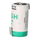 Saft Lithium 3,6V Batterie Baby-C LSH 14 Z-Lötfahne