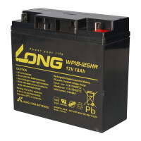 B-Ware Kung Long WP18-12SHR 12V 18Ah AGM Bleiakku M5 Hochstr