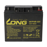 B-Ware Kung Long WP18-12I 12V 18Ah AGM Bleiakku M5 VdS 2