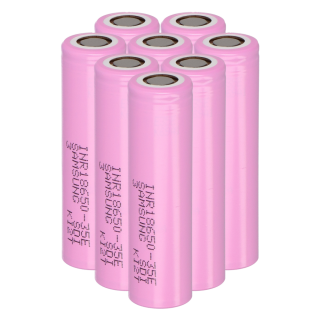 10x Samsung INR 18650 35E 3500mAh 3,7V Akku