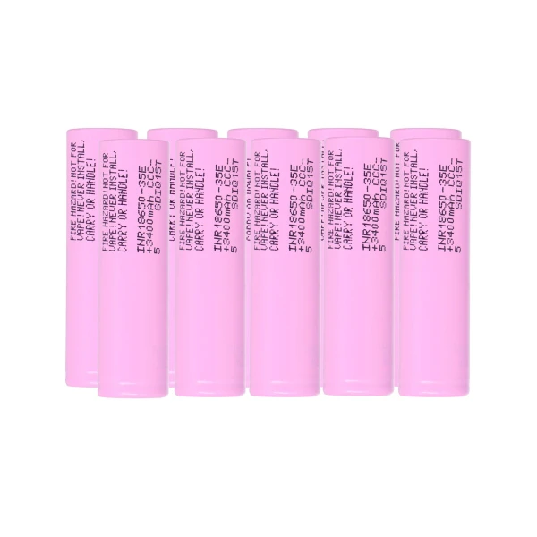 10x Samsung INR18650-35E 3500mAh 3,7V - gallery
