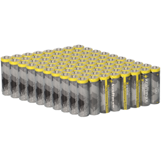 80x Kraftmax AA LR6 Batterie Mignon 1,5V Alkaline AlMn