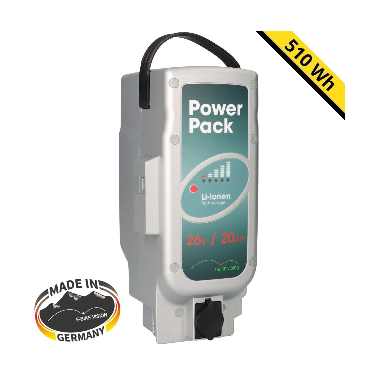 E-Bike Vision Akku 26V 20Ah passend Kalkhoff Sahel Pro S