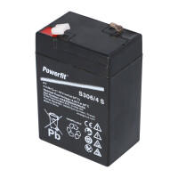 Exide Powerfit S306/4 S 6V 4,5Ah AGM Standby-Akku 6