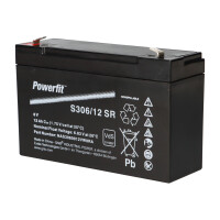Exide Powerfit S306/12 SR 6V 12Ah AGM Standby-Akku 6