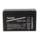 Exide Powerfit Bleiakku AGM 12V 7,2Ah S312/7 SR