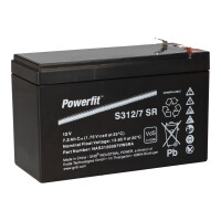 Exide Powerfit Bleiakku AGM 12V 7,2Ah S312/7 SR 1