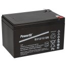 Exide Powerfit Bleiakku AGM 12V 12Ah S312/12 SR