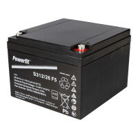 Exide Powerfit S312/26 F5 12V 26Ah AGM Standby-Akku 6