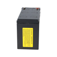 CSB GP1272 AGM Bleiakku 12V 7,2Ah T1 / Faston 4,8 mm 5