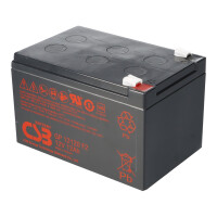 CSB GP12120 General-Purpose AGM Bleiakku 12V 12Ah T2 / Fasto