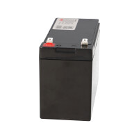 NPP HR1234W High-Rate AGM Bleiakku 12V 9Ah Faston 6,3 mm 3