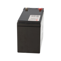 NPP HR1234W High-Rate AGM Bleiakku 12V 9Ah Faston 6,3 mm 5