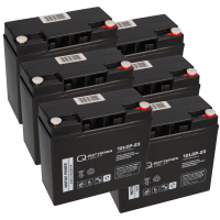 Bleiakku 72V 23Ah ( 6x 12V 23Ah) kompati gallery