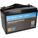 WSB LiFePO4 Akku 12V (12,8V) 100Ah inkl. Bluetooth...