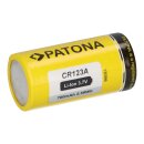 6x PATONA Li-Ion 3,7V Akku CR123A 700mAh 2,59Wh + Lader