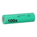 100x TerraE INR 18650 25P Li-Ion Akku - 3,6V 2500mAh 20A