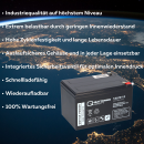 Akku kompatibel Rasenroboter 24V 2x 12LCP-12 12V-13Ah AGM Blei Vlies wartungsfrei QB