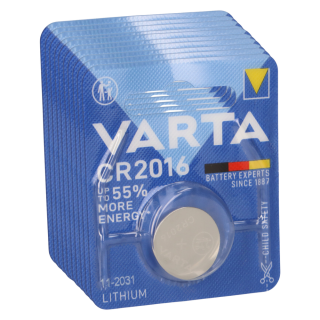 10x VARTA CR2016 CR 2016 Lithium-Knopfzelle 3V