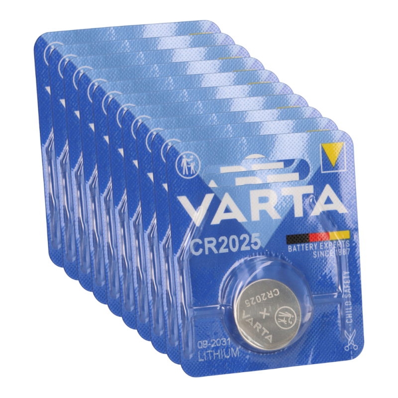 Pack 10 Unids - Micropila Litio Cr2025 3v Varta Blister 2 Uni - Neoferr..  con Ofertas en Carrefour