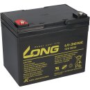 B-Ware Kung Long Akku 12V 36Ah Pb Batterie Bleigel...