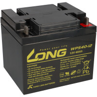 B-Ware Kung Long WPS40-12 Akku 12V 40Ah Pb Batterie Bleigel 