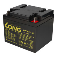 B-Ware Kung Long WPS40-12 12V 40Ah AGM Bleiakku M6 VdS 7