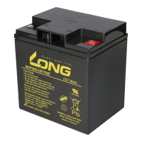 B-Ware Kung Long Akku 12V 30Ah Pb Batterie Bleigel WP30-12TN