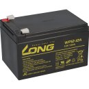 B-Ware Kung Long VdS WP12-12 12V 12Ah AGM Blei Accu Batterie wartungsfrei