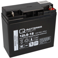 B-Ware Q-Batteries 12LS-18 12V 18Ah Blei-Vlies-Akku AGM VRLA