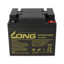 B-Ware Kung Long Akku 12V 50Ah Pb Batterie Bleigel WP50-12NE zyklenfest