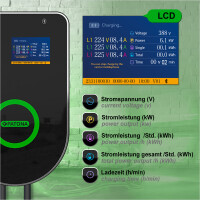 PATONA Premium Wallbox 11KW WB1-11 Ladestation Elektros&auml