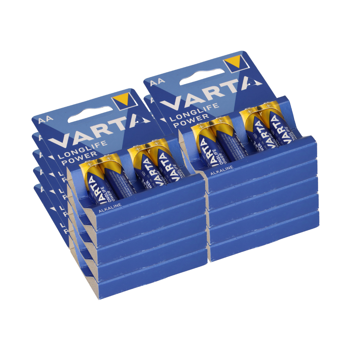 40x Varta 4906 Longlife Power AA im 4er Blister Mignon
