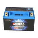 Shido LiFePO4 LTX9-BS 12V  3Ah Lithium Motorradbatterie