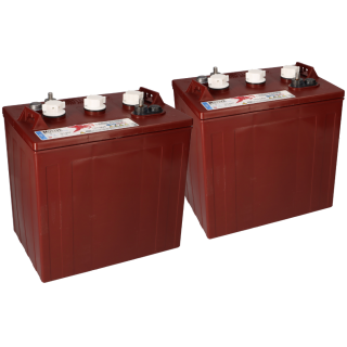 2x Trojan T-125 6V 240Ah deep cycle Batterie (12V)