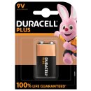 Duracell MN1604 Plus 9V-Block Batterie 1er Blister