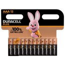 Duracell MN2400 Plus Micro Batterie 1,5V 12er Blister