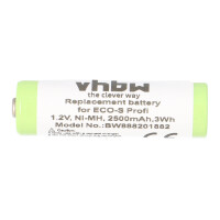 Rasierer-Akku 1,2V 2500mAh Ni-MH gallery 56_2nd