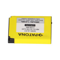 PATONA Akku für LQ-S1 AB-S1 DJ-09 GJD FYM-M9 4