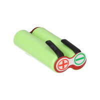 Rasierer-Akku 2,4V 950mAh passend für Philips Bodygroom