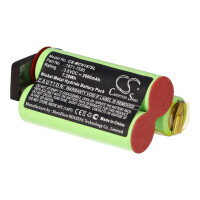 Rasierer-Akku 3,6V 2Ah passend für Moser ChromStyle 187