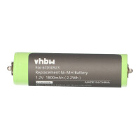 Rasierer-Akku 1,2V 1800mAh Ni-MH passend für Braun 6703