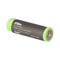 Rasierer-Akku 1,2V 1800mAh Ni-MH passend für Braun 6703