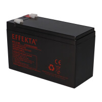 Effekta BTL 12-9K AGM Bleiakku 12V 9Ah – wartungsfreie