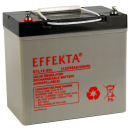 Effekta BTL 12-55L Blei-Vlies Akku AGM VRLA 12V 55Ah