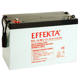 EFFEKTA BTL 12-45L 12V 45Ah AGM Versorgungsbatterie - ACCU-24