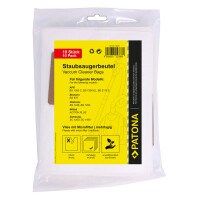 PATONA 10 Staubsaugerbeutel mehrlagig Vlies inkl. Microfilte