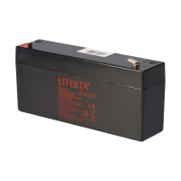Effekta BT 6-3,2 AGM Bleiakku 6V 3,2Ah – wartungsfreie